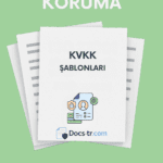 KVKK Doküman Seti