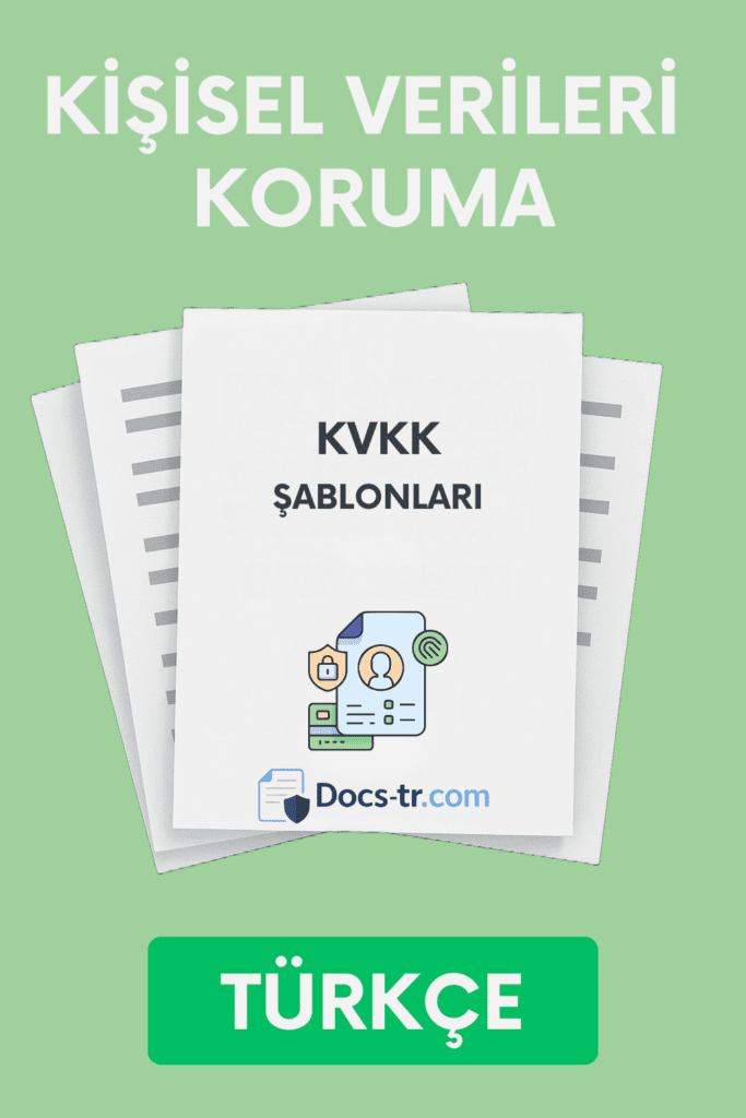 KVKK Doküman Seti